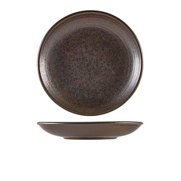 Cinder Svart Djup Coupe Tallrik 25cm - Terra