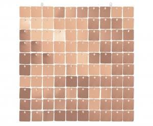 Dekorativ Champagneskiva Genomskinligt Bakgrund 30x30 Cm / 100 Fält