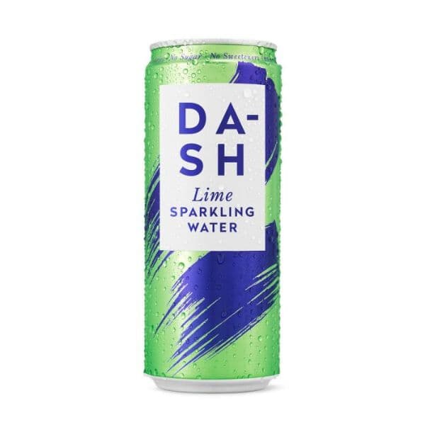 Dash Water Kolsyrad Lime 330 Ml.