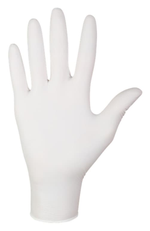Nitrilhandske, Vit, M, Nitril, Puderfri, 100 St.