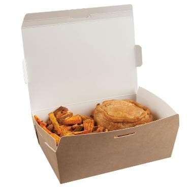 Takeaway-låda 1540ml Frysa/ugn 200 St.