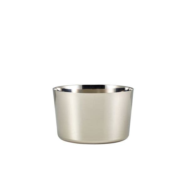 Genware Rostfritt Stål Mini Serveringskopp 8 x 5 Cm