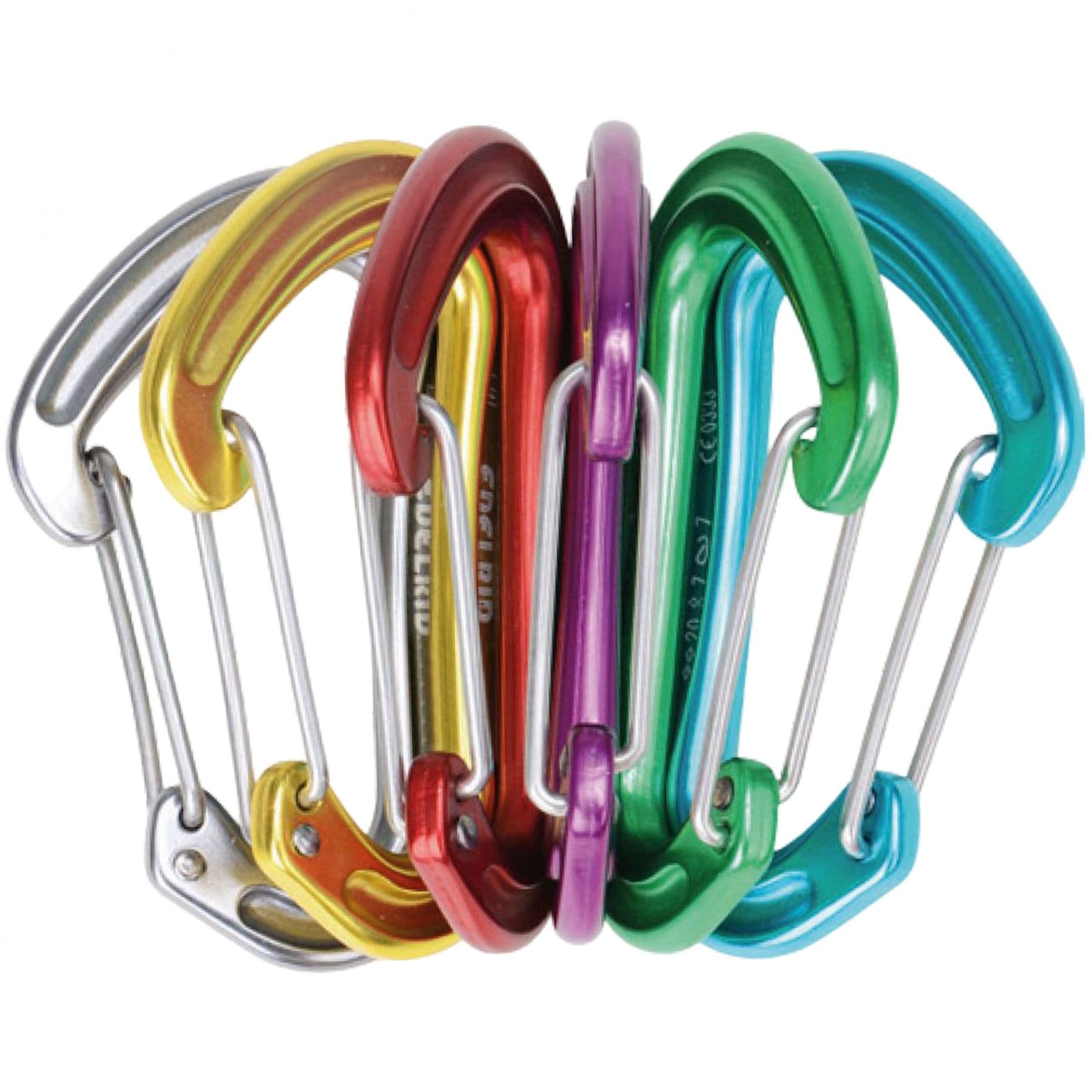 Edelrid Nineteen G Karbinset, 6 st.