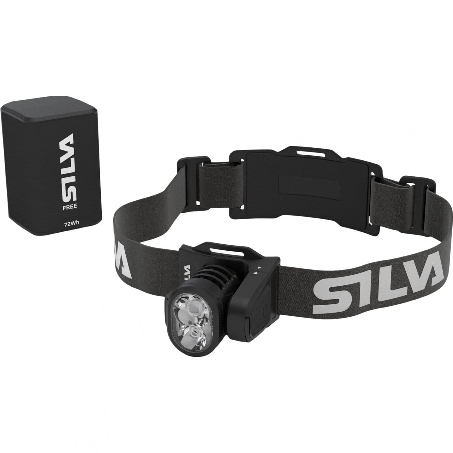 Silva Free 3000 L, pannlampa, svart
