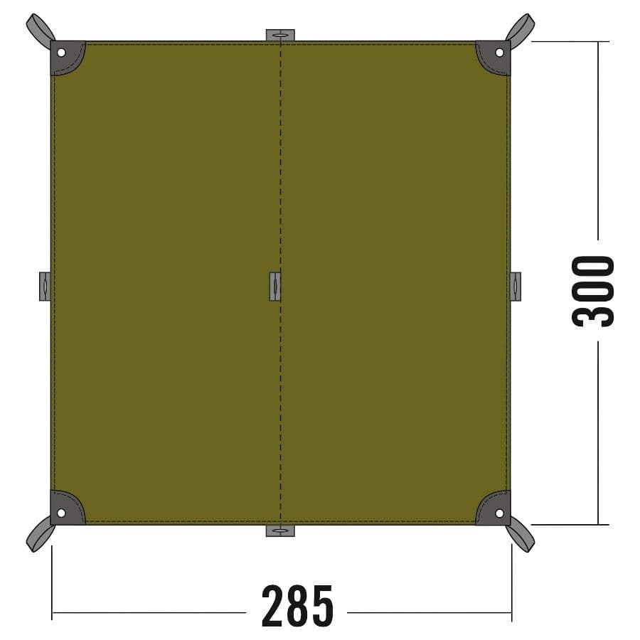 Tatonka Tarp 2, tält, olivgrön