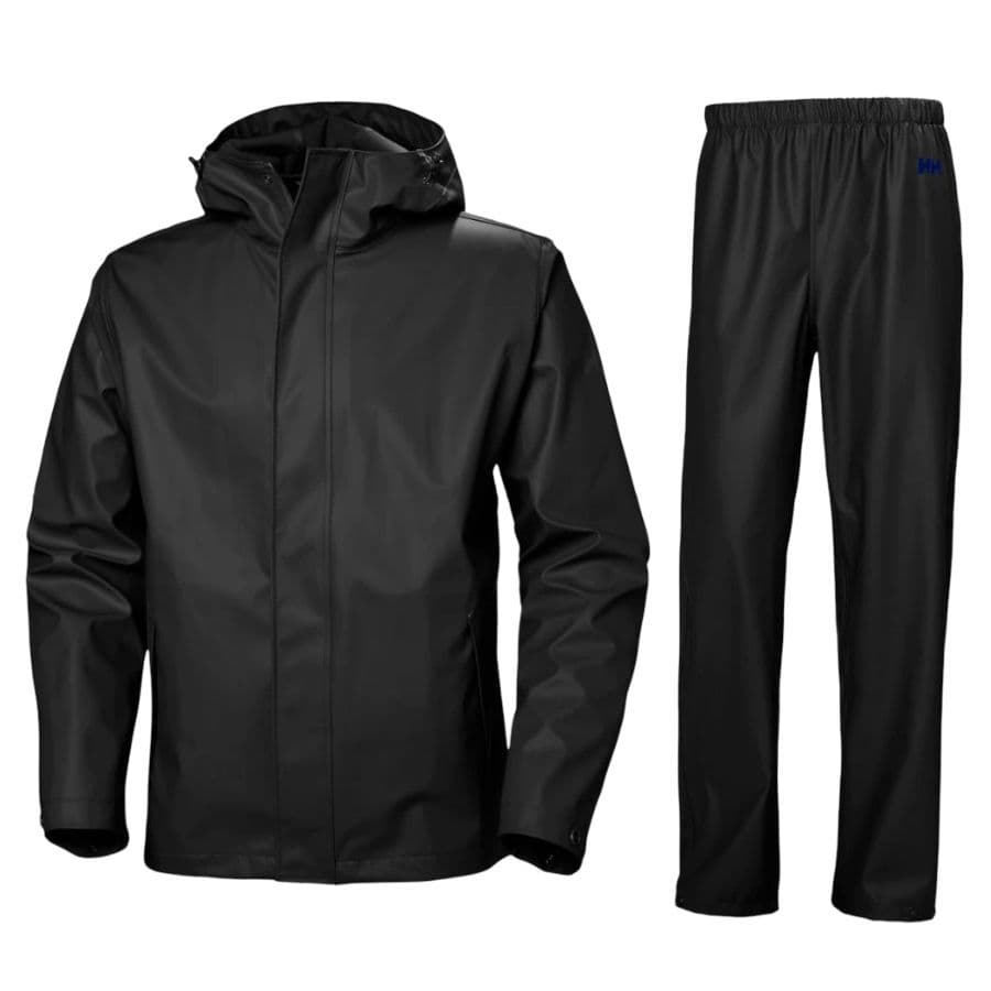 Helly Hansen Moss regnställ, herr, svart