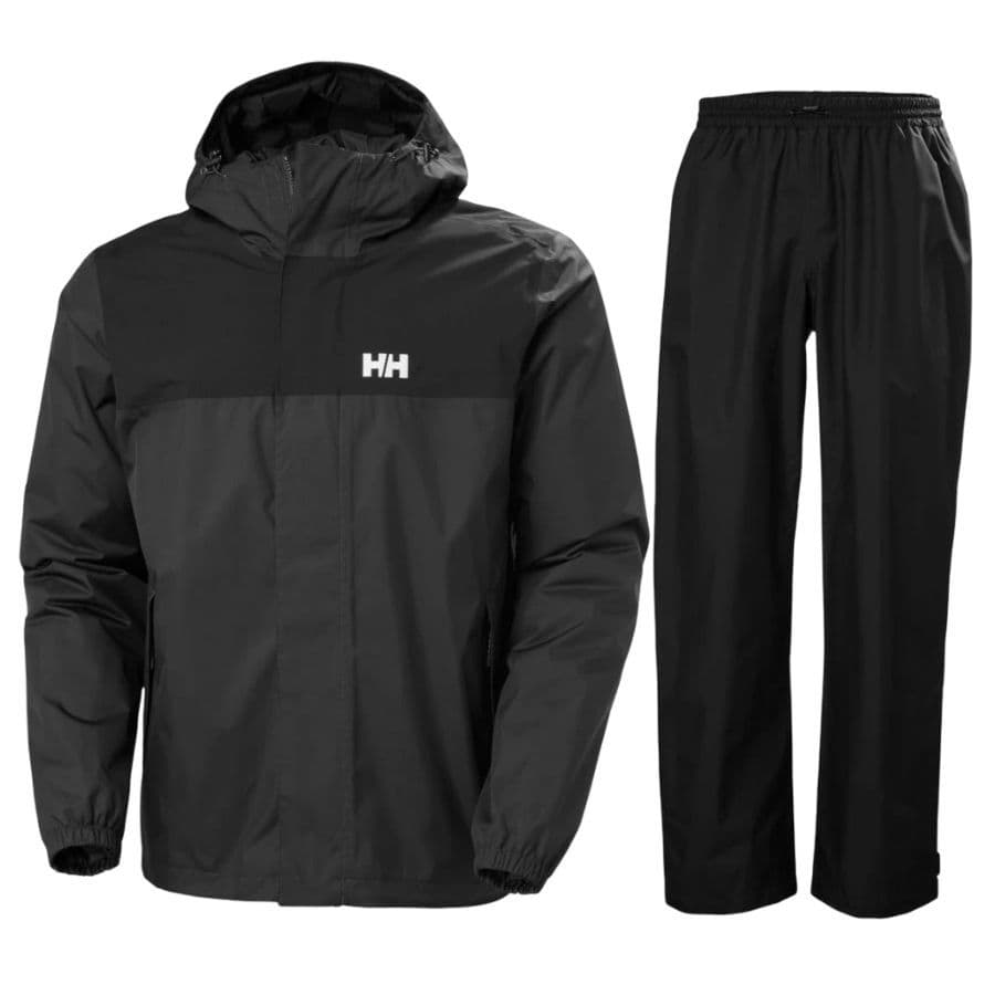 Helly Hansen Vancouver/HH Rain, regnställ, herr, svart