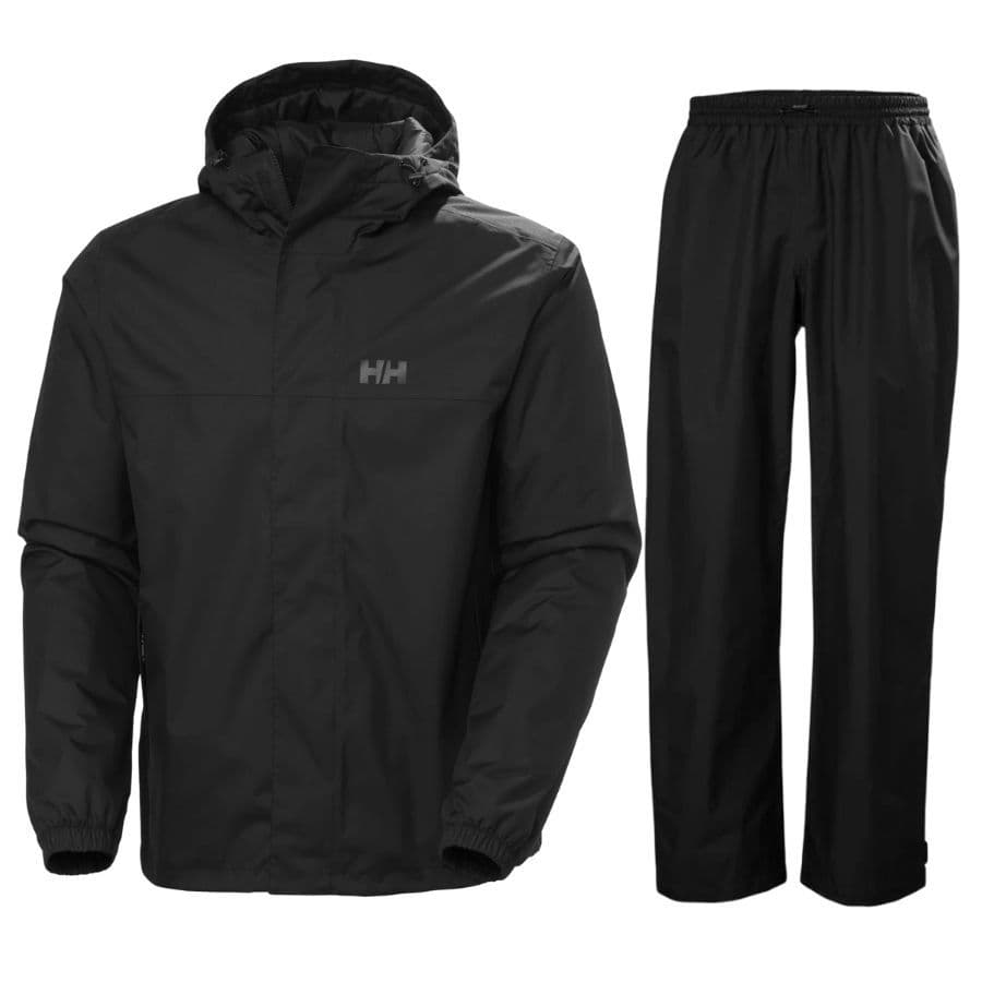 Helly Hansen Vancouver/HH Rain, regnställ, herr, svart