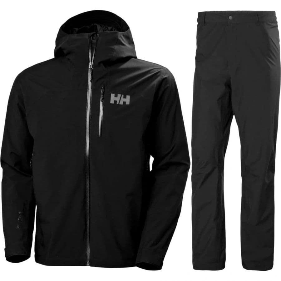 Helly Hansen Loke 2L skaljacka/skalbyxor set, herr, svart