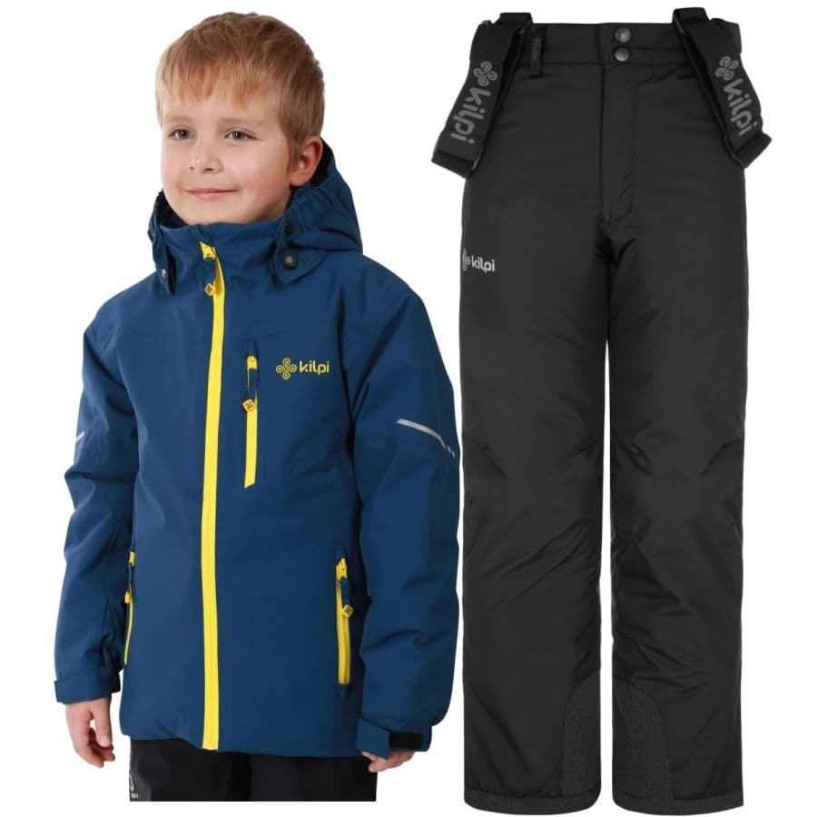 Kilpi Mimas/Ferden skidset, junior, svart/mörkblå