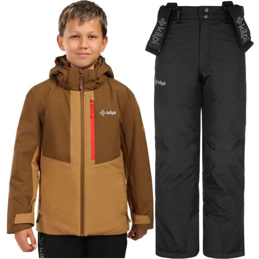 Kilpi Mimas/Denver skidset, junior, svart/brun