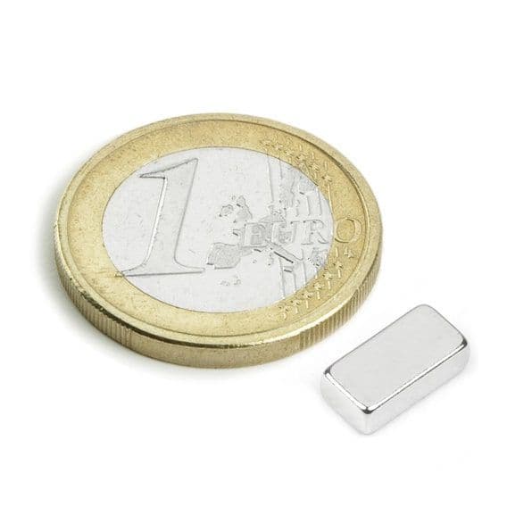 Kubmagnet 10x5x3 mm