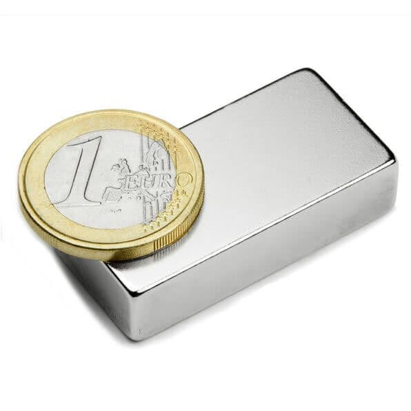 Kubmagnet 40x20x10 mm