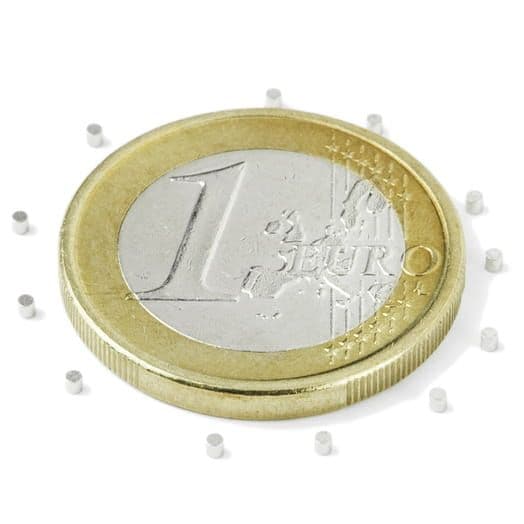 Skivmagnet 1x1 mm