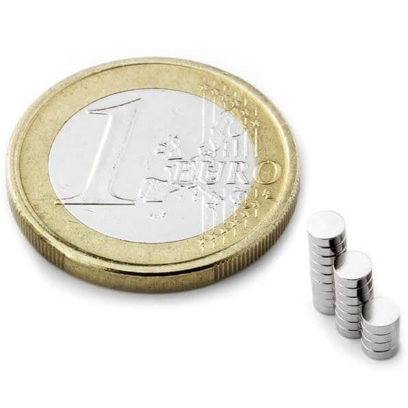 Skivmagnet 3x1 mm
