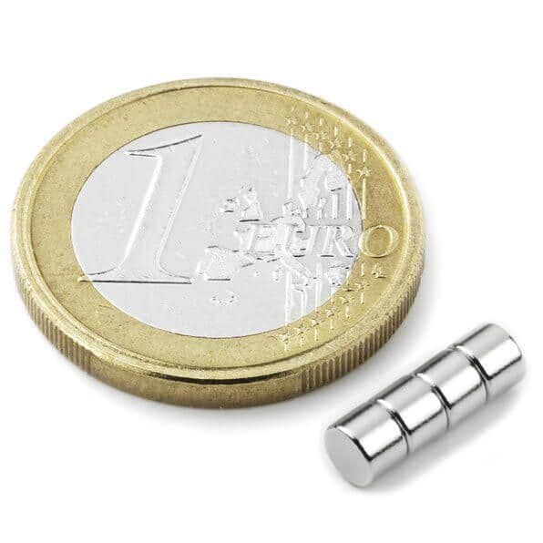 Skivmagnet 4x3 mm