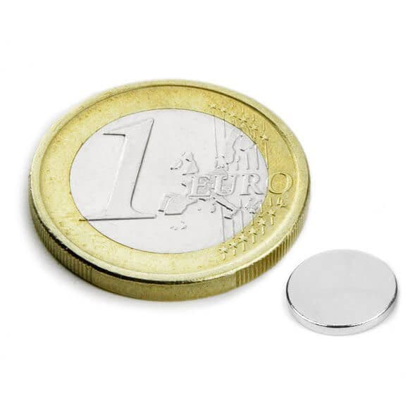 Skivmagnet 8x1 mm