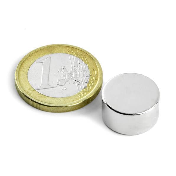 Skivmagnet 15x8 mm