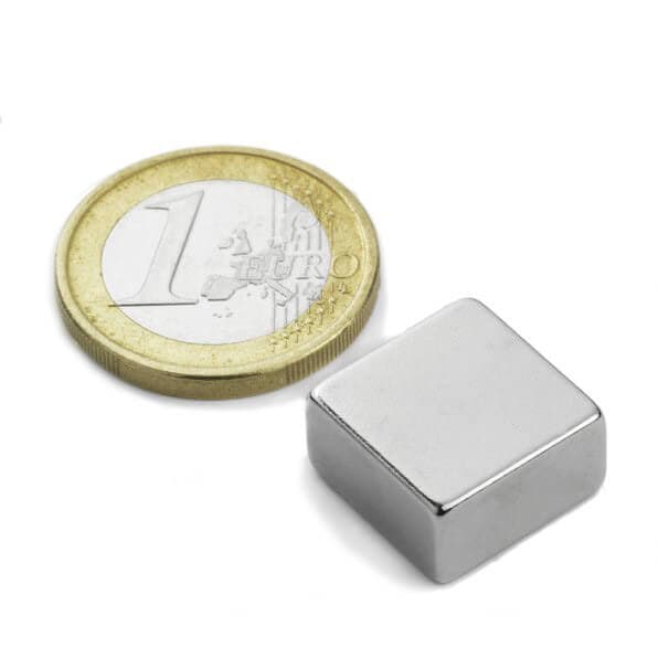 Kubmagnet 15x15x8 mm