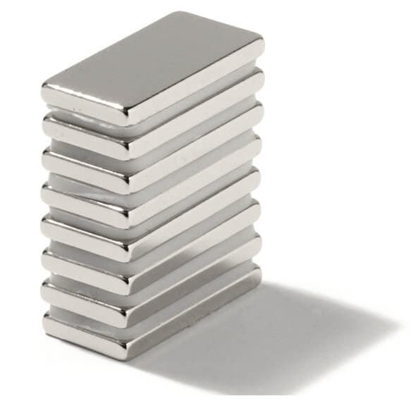 Kubmagnet 20x10x2 mm