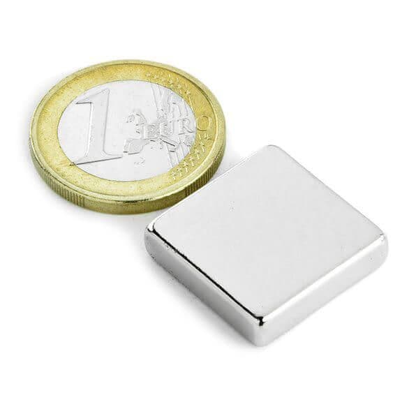 Kubmagnet 20x20x5 mm