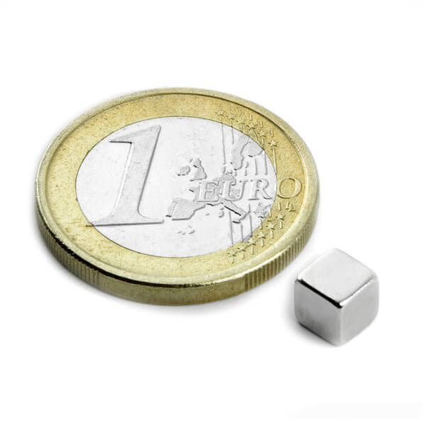 Kubmagnet 5x5x5 mm