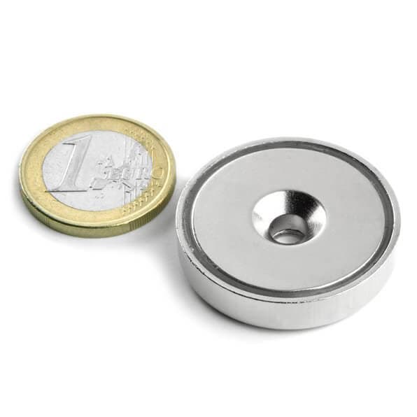Försänkt gripmagnet 32x7 mm
