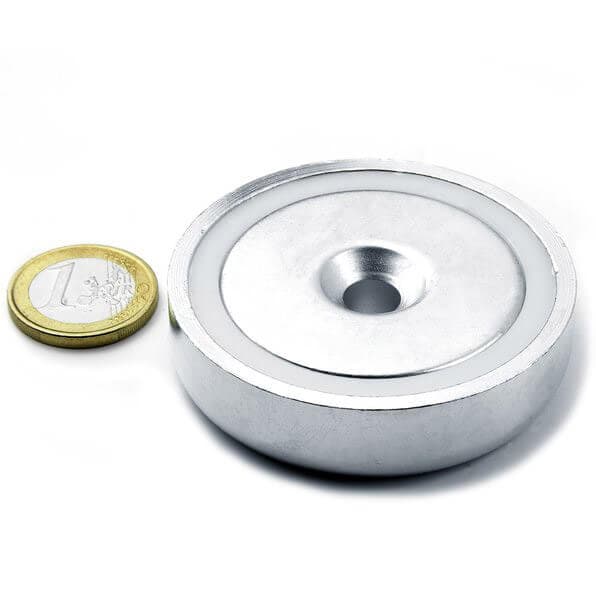 Försänkt gripmagnet 60x15 mm