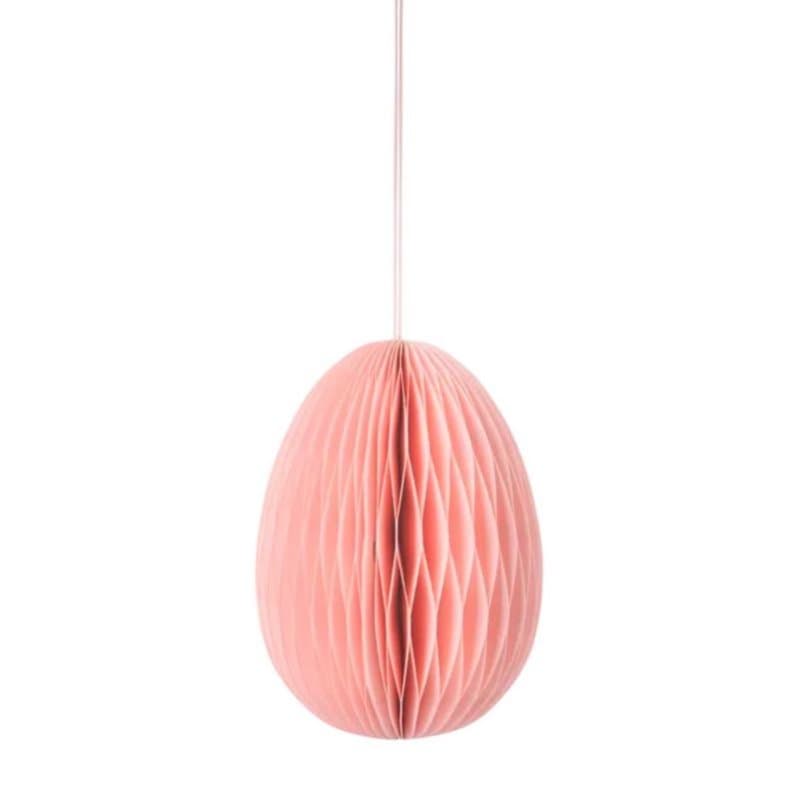Påskeæg i Papir Påskepynt Rosa fra by Brorson