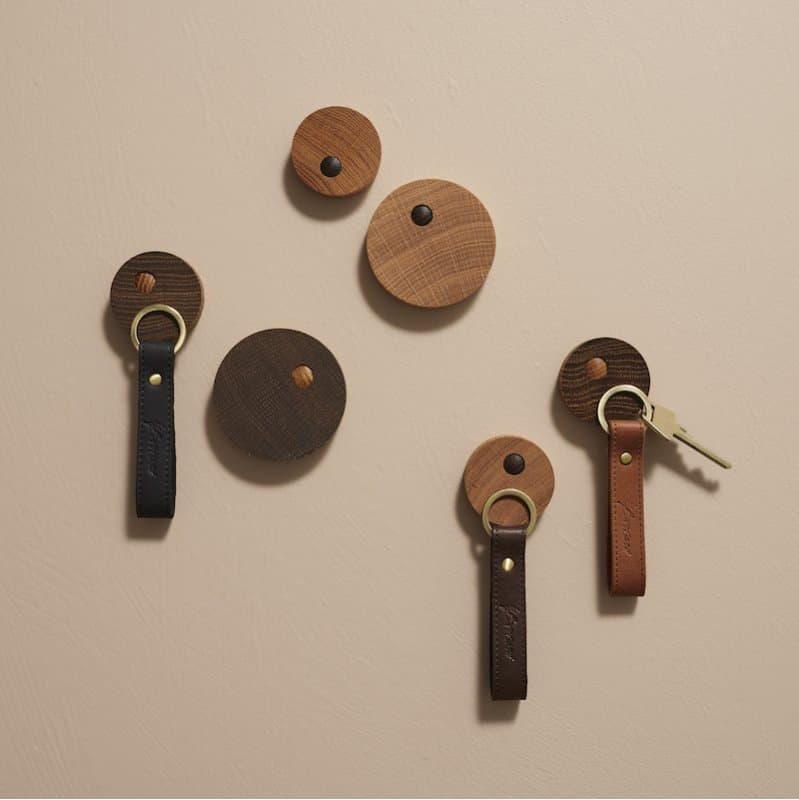 Vægmagneter Til Nøgler og Knive Ekstra Stærke fra by Brorson