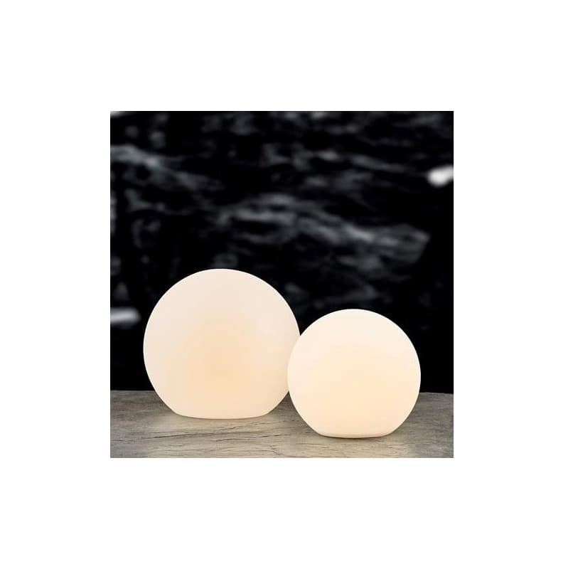 Solcelle Lampe Rund LED Lampe Ø 25 cm fra by Brorson