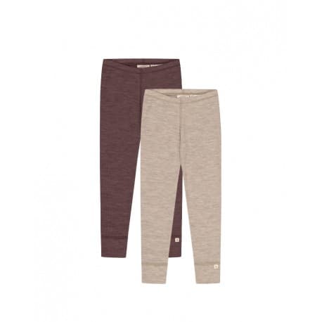 Leggings I 100% Merinoull, Oeko-texÂ®, 2-pack