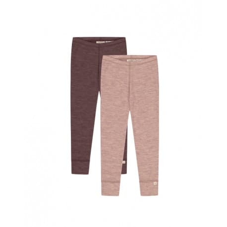 Leggings I 100% Merinoull, Oeko-texÂ®, 2-pack