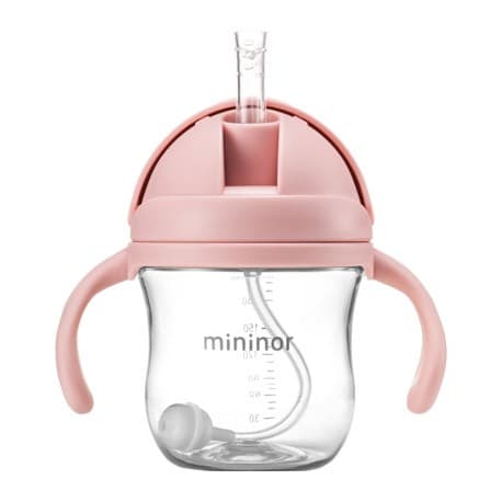 Mininor,  Flaska Med Sugrör - Läckagesäker, 220 Ml,