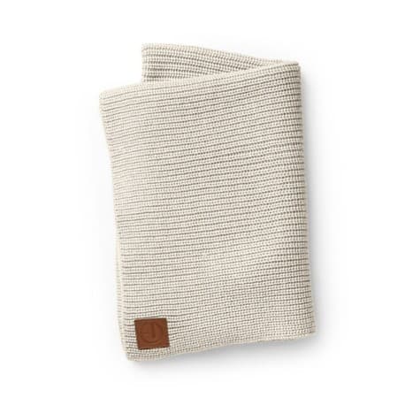 Elodie, Stickad Filt, Vanilla White