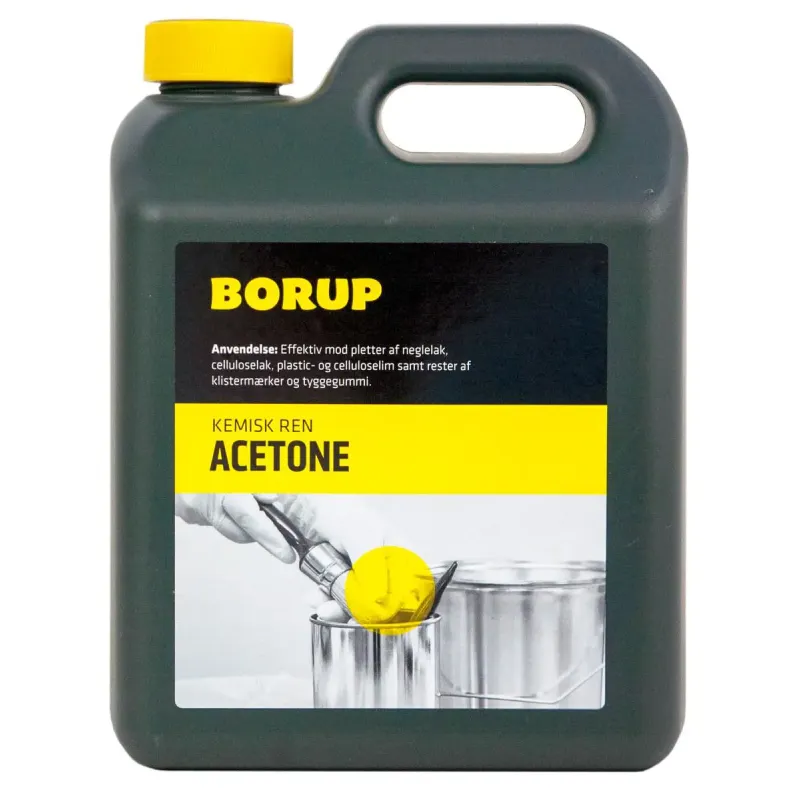 Borup Acetone Kemisk Ren 2,5lt
