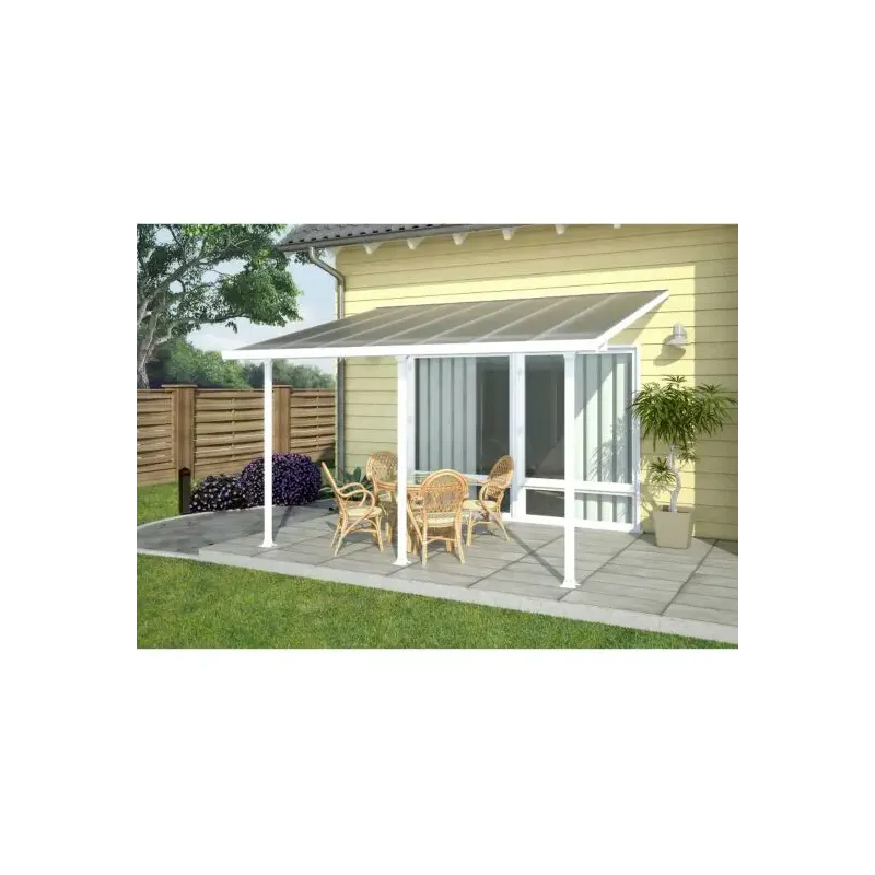 Palram - Canopia Feria Terrasseoverd�kning 16,1 M2 Hvid