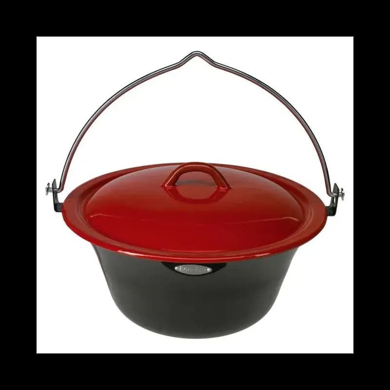Bon-fire gryde 15 L, sort emalje