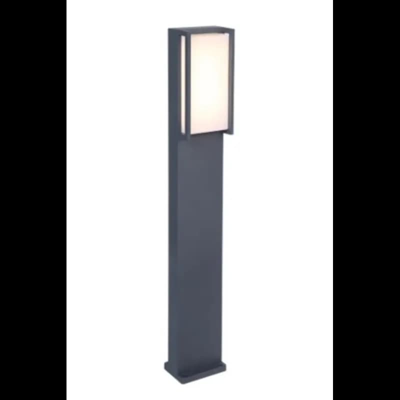 Lutec Udendørs Bedlampe Qubo   Mørkegrå110x750x92mm