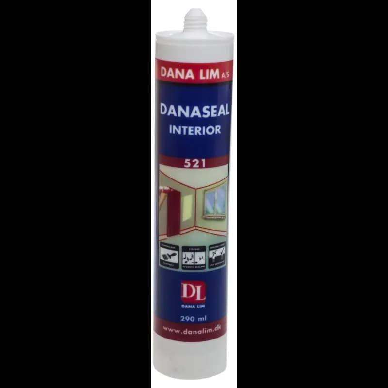 Danaseal Interior 521 Hvid  290ml