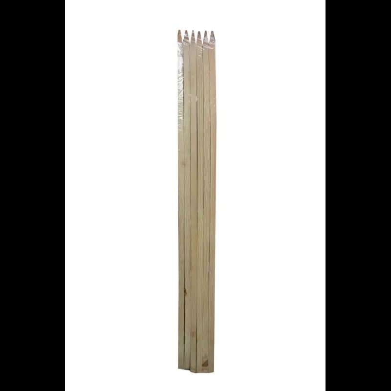 Blomsterpinde i hardwood - 120 cm - 5 stk. 19Ã—19 mm