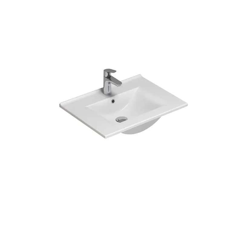 Scanbad MULTO Vask Amber 61x45,5 cm  Hvid