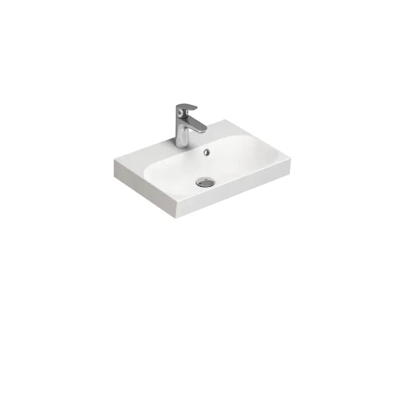 Scanbad MULTO Vask Uno 50x37 cm  Hvid