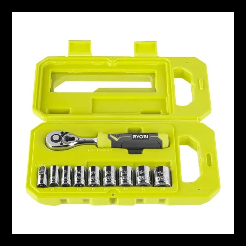 Ryobi Topnøglesæt  - RHRS10PC