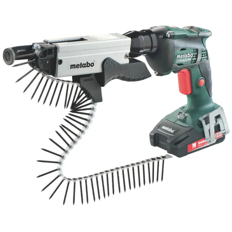 Metabo SE 18 LTX 6000 Skruemaskine + Mag 2x2,0