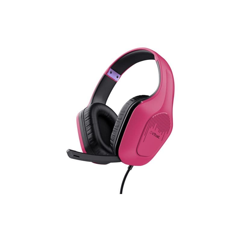 TRUST GXT415P ZIROX HEADSET - PINK Headset