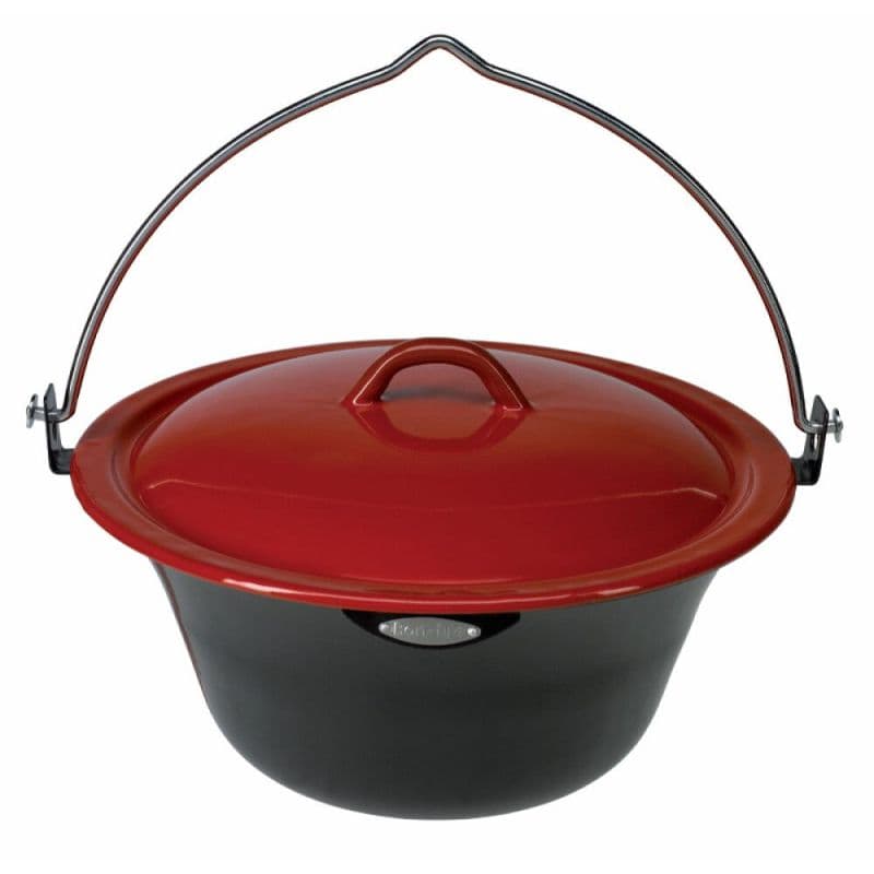 Bon-fire gryde 6 L, sort emalje