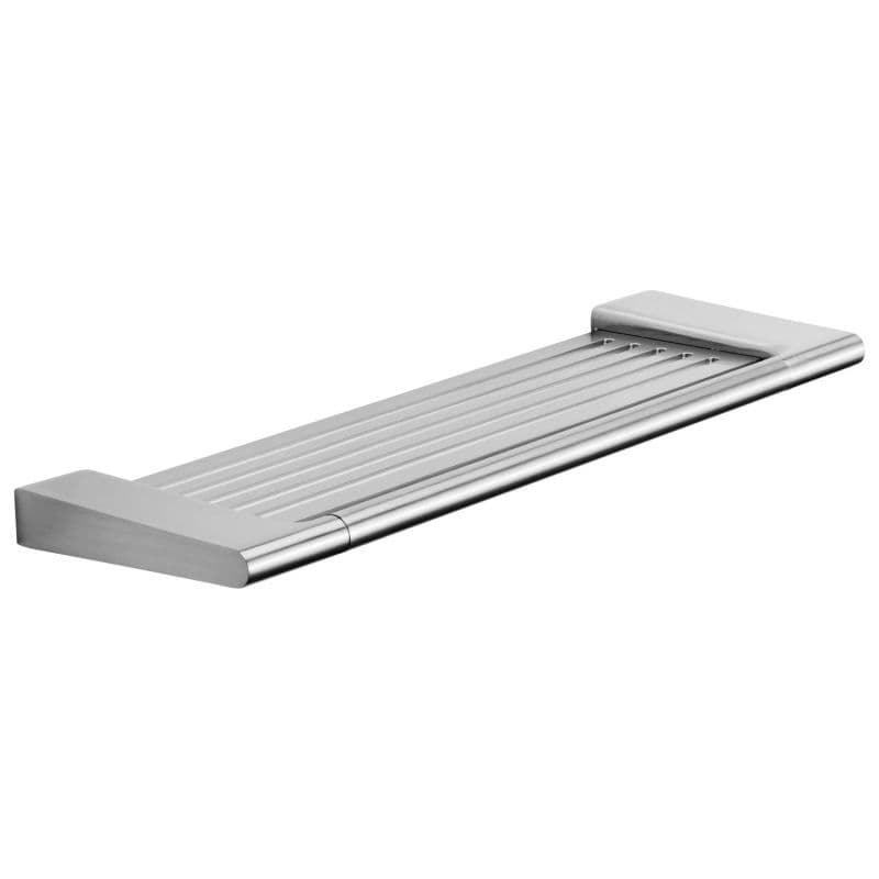 Pressalit Style Hylde, Børstet stål - PR10410