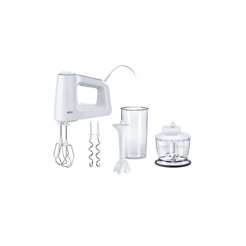 Braun HM3135WH - Håndmixer - hvid