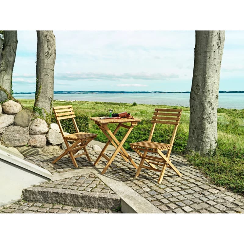 Malang Cafesæt I Teak - 7001142